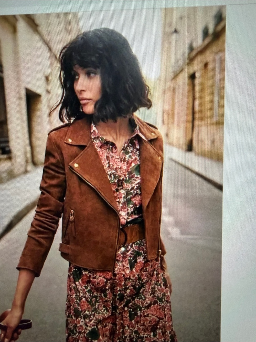 Sezane Zig Suede Jacket US 6, FR 38 - Picture 5 of 8